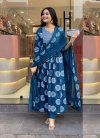 Morpich Colour Rayon Print With Embroidery Work Kurti With Pant Dupatta Bulk Orders In India  Aaradhna 2044